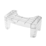 Toilet Foot Stool Transparent Prevent Slip Toilet Assistance Step Stool for Adults Children V1294-YM0901-3116240019311