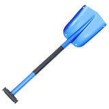 Car Emergency Shovel Blue Ergonomic Handle for Winter Snow Removal V1192-AZ-W-32954