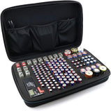 Black EVA Battery Organizer Case with Zipper - Holds 146 Batteries V1259-DP01-A-2767