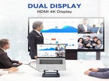 7-in-1 Laptop Stand Docking Station Ergonomic Laptop Riser 360 Rotatable - PD Charging HDMI USB-C V985-LAPTOPSTAND