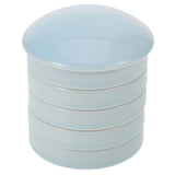 1Set Stackable Ceramic Pigment Plates Water Dropper Porcelain Paint Palette Tray V1192-AZ-W-30352