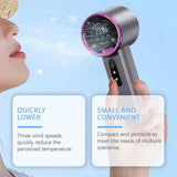 Portable Handheld Fan, High Speed Strong Wind, Fast Charging Long Battery, B V1370-AZ4-09011