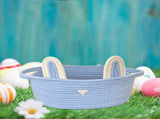 Chmadoxn Adorable Easter Bunny Basket for Kids - Perfect Easter Gift, Cute Easter Bucket Bags with V1189-WXFWAL-20260326-02163