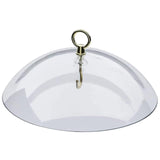 Outdoor Garden Panoramic Transparent Thick Plastic Anti-Squirrel Bird Feeders Cover Dome V1369-AZ3-W-02236