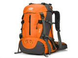 Orange High-Capacity Nylon Hiking Backpack - Durable, Multi-Functional Outdoor Travel Pack V888-ELOSUNG21547