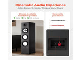 Floorstanding Speaker, 2-Way, Floor-Standing Tower Speaker with 25.4 mm Tweeter, 165.1 mm Woofer, V952-WYLDSYSQ1GZ6F86M3001V0