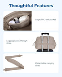 Gym Bag Woman, 24L Carry on Travel Duffle Bag with Wet Pocket, Water Resistant Weekender Bags V1258-DP02-C-1257