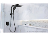 Cefito Shower Mixer Tap Wall Bath Taps Brass Hot Cold Basin Bathroom Black SHOWER-A2-MIXER-BK