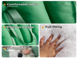 Green 2-in-1 Fluffy Travel Cat Bed & Car Safety Seat - Enclosed Windproof Pet Carrier with V888-ELOSUNG45811