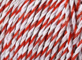 500M White&Red Electric Livestock Fence Wire Stainless Steel Conductive Rope V1294-YM0901-JYA01100