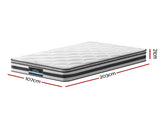 Giselle Bedding 21cm Mattress Pillow Top King Single MATTRESS-0754-PT-KS