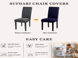 Dining Chair Covers,Kitchen Chair Cover,Parsons Chair Slipcover,Spandex Chair Protectors for Dining V1258-DP02-C-1347