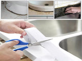 Kitchen Caulk Tape Self Adhesive,Waterproof Caulking Sealing Tape,Easy to Install Caulking Tape for V1189-LWWAL-20260401-07002