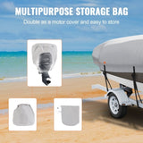 Boat Cover 600D Waterproof 23-24 ft Boat Cover V-Hull Tri-Hull Runabout V952-TYCZ600D2324S51Q4V0