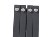 Wooden Pet Gate Dog Fence Retractable Grey 600x 3MM PT1060-4-GY