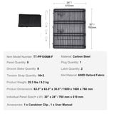Dog Playpen, 8 Pcs 30"H x 24"W Panels Foldable Metal Pet Exercise, Dog Fence Indoor and Outdoor V952-XSYDCWWLXTSD48O5RV0