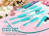 72 pcs Bulk Hair Brushes - Hair Brush Bulk Nylon Brush with Ventilated Hair Brush - For Curly Hair, V1188-ZXY-10692