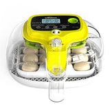 Automatic Egg Incubator 16-30 Eggs Chicken Duck Poultry Hatcher Breeder Candler V201-EGG0016YL8AU