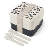 Monbento Flex - The 2 Compartment Lunch Box with Cutlery - Leopard V398-MB-53014127