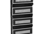 5 Shelf Hanging Closet Organizer Non Woven Fabric Over The Door Storage Bags with 5 5 Mesh V1294-YM0901-3117240298512