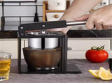 Potato Ricer Masher with 2 Interchangeable Discs Hand Food Press for Mashed Potatoes, Avocados Puree V1192-AZ-W-0345