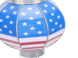 Hot Air Balloon Solar Lantern Decorative Solar Hanging Light with Candle Holder for Courtyard Garden V1294-YM0901-3111240205011