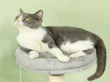 CARLA HOME Large Cat Tree Tower for Indoor Cats with Plush Perch, Cat Condo, Natural Sisal V178-36394