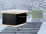 Winter Bee Hive-Oxford Beehive Winter Protection Cover- Cozy Windproof Warm Bee Hive Insulation V1192-AZ-W-9752