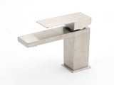 Square Classic 6L/m Basin Vessel Mixer Faucet Tap Kitchen Laundry Brushed Nickel V1233-KSQ103N