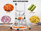 Commercial Vegetable Fruit Chopper 1/4" Blade Heavy Duty Professional Food Dicer Kattex French Fry V952-ZT14INCH420J2816ZV0