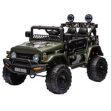 Authorised Toyota FJ Cruiser Kids Electric Ride On Car - Green CAR-TYT-FJC-GN