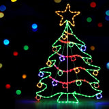 1.18M Christmas Lights Motif 288 LED Rope Light Outdoor Decoration Jingle Jollys XMAS-MOT-D-TREE-MC