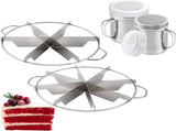 10-inch Stainless Steel 86-Piece Pie Slicers 6 oz ine Mesh Shaker 10 oz Medium Holes Dredge V1259-DP01-F-517