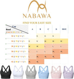 Sports Bra for Women Unpadded Medium Support Criss Cross Back Strappy Workout Bra High Impact Gym V1259-DP01-A-3344