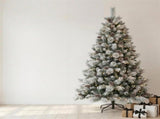 Christabelle 2.3m 7.5ft Alpine Snow Christmas Tree Pre Lit Multi Function LED Flocked Pine Cone 112_WFLAS75