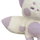 Fox Doll Cute Style Soft Plush Material Stuffed Cartoon Animal Toy for Kids Birthday Present Purple V1294-YM0512-3117220256012