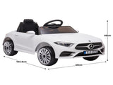 Kahuna Mercedes Benz CLS 350 Kids Electric Ride On Car with Remote Control - White CAR-CLS-350-WH