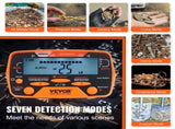 Metal Detector for Adults&Kids, 250mm, Professional Adjustable Higher Accuracy Gold Detector, IP68 V952-YJSJSTCQ10510KDE7V0