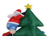 Inflatable Christmas Tree 1.8M Lighting High Speed Low Noise Fans Blow Up Christmas Tree Decoration V1294-YM0901-3115230076411