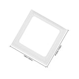White Vinyl Fence Post Skirt Protective Cover 4pcs V1366-AZ2-W-20481