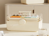 Medicine Storage Box Plastic Multi Layer Portable Aid Kit Container Family Emergency Kit Organizer V1294-YM0901-3117240060711