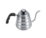 Stainless Steel Coffee Tea Pot, Drip Kettle with Gooseneck & Built-in Thermometer, 1.2L V1263-JX-2995