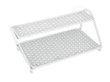 Cup Organizer Rack Double Layer Space Saving Removable Tray Cup Drying Rack for Home Bevel V1294-YM0901-3118230310112