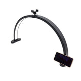 LED Desk Half Moon Light Black 3 Color Modes 10 Brightness Levels 28 Inch Professional Nail Desk V1294-YM0901-3119250063313