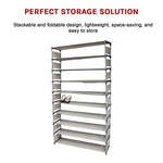 50 Pairs 10 Tiers Shoe Rack V63-820163