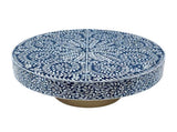 BLUESY MOTHER OF PEARL HAND MADE COFFEE TABLE V742-FEH7