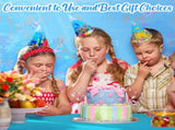 12 Pcs Ocean Theme Round Tablecloth,disposable Assorted Blue Tablecloth, Plastic Light Table Covers V1259-DP01-A-1143