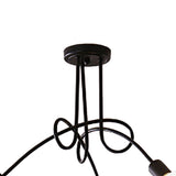 Modern Chandelier Iron Art Stylish Easy to Install Industrial Ceiling Light Fixture for Study V1294-YM0901-3119240076611
