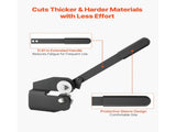 Sheet Metal Shear, Throatless Rotary Hand Shear, 16 Gauge Mild Steel Sheet Cutter with 1.5 mm V952-TSJBJWHYDCGCAV0PR001V0