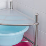 Stainless Steel Bathroom Storage Shelf,Four-Layer Storage Rack, Bathroom Triangular Rack, Washbasin V1161-107890